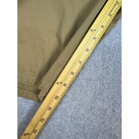 Dockers Arkansas Razorbacks Chino Shorts Men's 42 Tan Solid High Rise NCAA - Picture 5 of 12